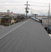 交野市Y様邸　カラーベスト(屋根)葺き替え