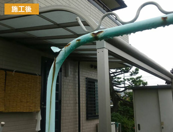 京都市H様邸テラス工事