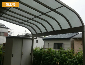 京都市H様邸テラス工事