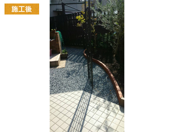 京都市H様邸テラス工事