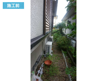 京都市H様邸テラス工事