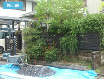 京都市H様邸テラス工事