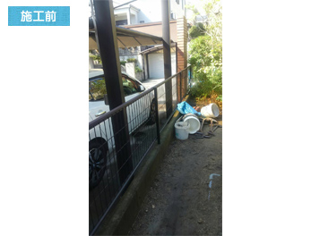 京都市H様邸テラス工事