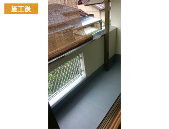 京都市H様邸テラス工事