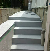 京田辺市I様邸　犬走り部分防水工事