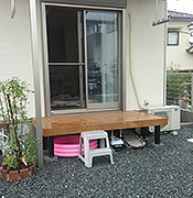 奈良県N様邸　テラス、デッキ新設工事