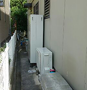 京田辺市M様邸　エコキュート新設工事